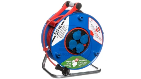 Przedłużacz bębnowy Garant Bretec IP44 50m 4x230V H05RR-F 3G1,5 1208834