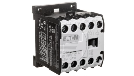 Stycznik mocy 12A 3P 230VAC 1Z 0R DILEM12-10(230V50/60HZ) 127082
