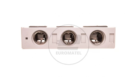 Gniazdo bezpiecznikowe na most szynowy 60mm 3P 25A DII DII-SO/25/3-R 107965