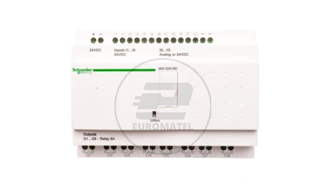 Przekaźnik programowalny kompaktowy 6 wejść/ 8 wyjść 24V DC Zelio Logic SR2E201BD