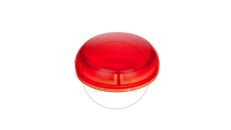 Soczewka lampki 22mm płaska czerwona M22-XL-R 216454