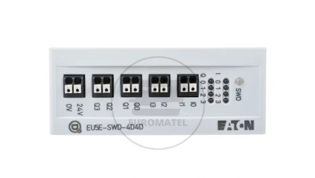 Moduł wejść/wyjść cyfrowych 4 wejść 4 wyjść 24V DC SmartWire-DT EU5E-SWD-4D4D 116382