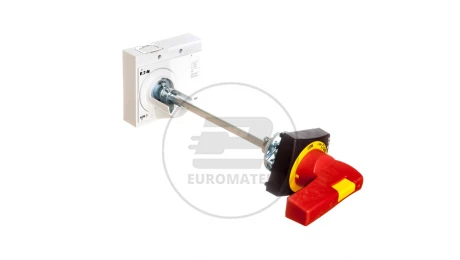 Napęd drzwiowy czerwono-żółty z blokadą NZM3-XHBR 266634