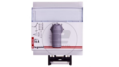 Przełącznik obrotowy 0-1-2-3-4 1P 16A FR355 004655
