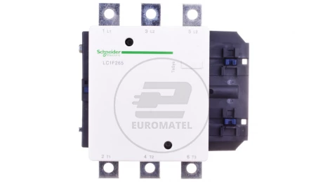 Stycznik mocy 265A 3P 24V AC 0Z 0R LC1F265B7