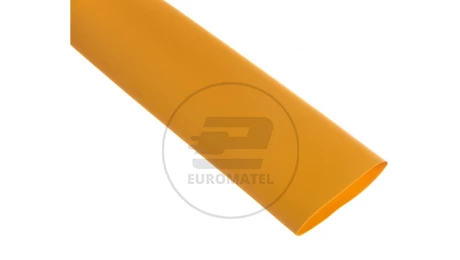 Rura termokurczliwa cienkościenna CR 38,1/19,1 - 1 1/2 cala żółta /1m/ 8-7154
