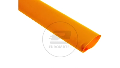 Rura termokurczliwa cienkościenna CR 25,4/12.7 - 1 cal żółta /1m/ 8-7141