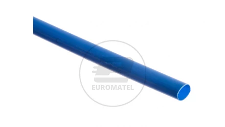 Rura termokurczliwa cienkościenna CR 6,4/3,2 - 1/4 cala niebieska /1m/ 8-7086 /50szt./