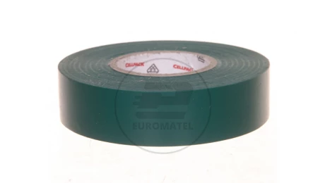 Taśma izolacyjna 128 0.15-19-25 PVC zielona 145802