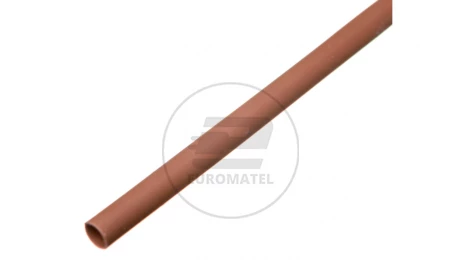 Rura termokurczliwa cienkościenna CR 2,4/1,2 - 3/32 brązowa /1m/ 8-7051 /100szt./