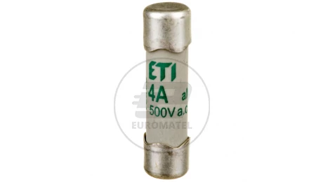 Wkładka bezpiecznikowa cylindryczna 10x38mm 4A aM 500V CH10 002621003