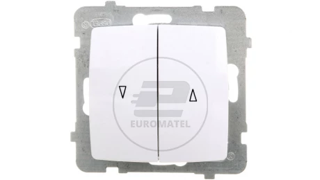 KARO Łącznik żaluzjowy biały ŁP-7S/m/00