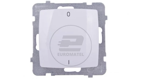 KARO Łącznik podwójny biały ŁP-11S/m/00