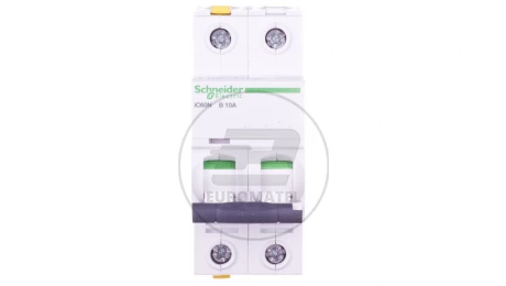 Wyłącznik nadprądowy 2P B 10A 6kA AC iC60N-B10-2 A9F03210