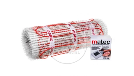 Zestaw grzejny jednostronnie zasilany STANDARD-PLUS 150W/m2 4m2 ZOJ-40 z regulatorem RTP-1 MTC10000027