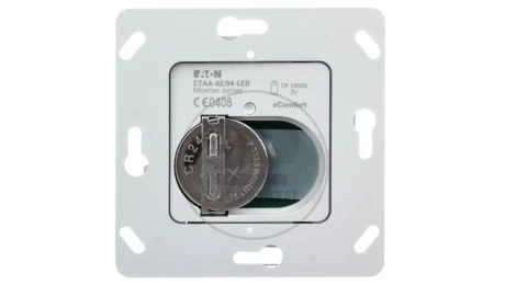 xComfort Bezprzewodowy nadajnik do klawisza podwójnego z diodą LED (podtynkowy) CTAA-02/04-LED 126033