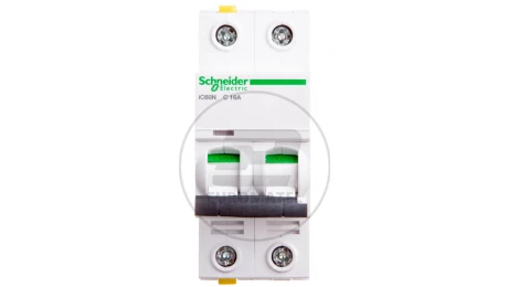 Wyłącznik nadprądowy 2P C 16A 6kA AC iC60N-C16-2 A9F04216