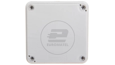 Puszka hermetyczna natynkowa 108x108x56mm IP65 szara PH-1A.1 28.11