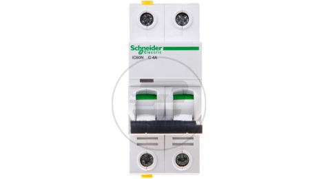 Wyłącznik nadprądowy 2P C 4A 6kA AC iC60N-C4-2 A9F04204