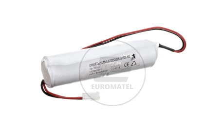 Pakiet akumulatorów 2,4V 4000mAh niklowo-kadmowe laska NiCd2,4V4,0Ah