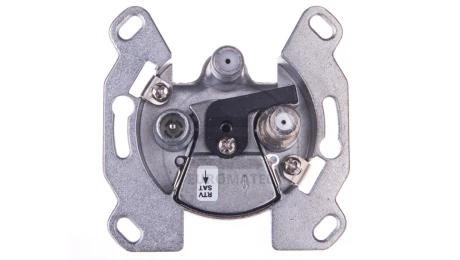 Berker/B.Kwadrat Gniazdo antenowe RTV 2xSAT końcowe mechanizm 53455331
