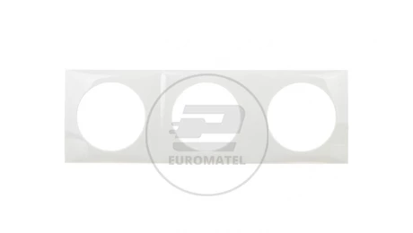 Berker/B.Mobil Ramka potrójna pozioma/pionowa biała 0918192519