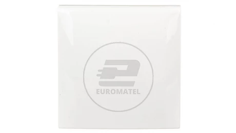 Berker Integro Ramka pojedyncza z klapką IP20 biała 0918282509