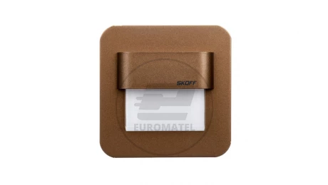 Oprawa ścienna LED 0,8W IP20 IIIkl. mosiądz mat SALSA ML-SAL-M-H-1-PL-00-01