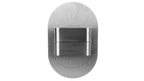 Oprawa LED 1,6W DUO RUEDA SHORT K(szlif) / WW (ciepły biały) INOX IP56 MS-RDU-K-H-1-PL-00-01