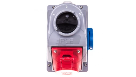 Zestaw instalacyjny z gniazdem 16A 5p (L-0-P) COMBO-POL 960615511