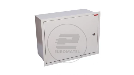 Rozdzielnica modułowa podtynkowa IP54 z tylną ścianką UNI-550-400-250 RAL7032
