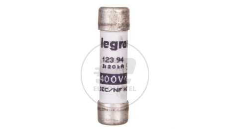 Wkładka bezpiecznikowa cylindryczna 8,5x31,5mm 0,5A gG 400V 012394