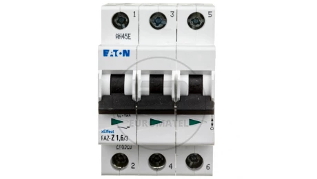Wyłącznik nadprądowy 3P Z 1,6A 15kA AC FAZ Z1,6/3 278920