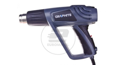 Opalarka 2000W, zakres temperatur: I: 25C, II: 350C, III: 550C 59G522