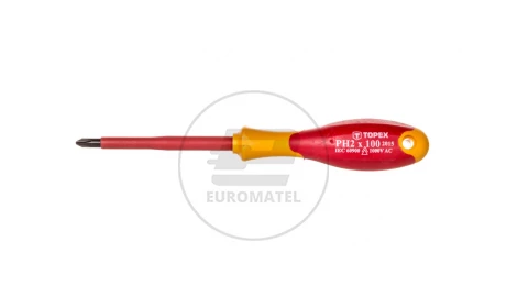 Wkrętak krzyżowy PH2 6 x 100 mm 1000V 39D477