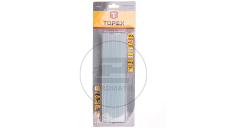 Wkłady klejowe 11 mm przezroczyste 42E113 /12 szt./