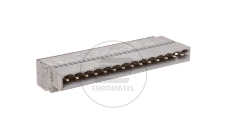 Wtyk MCS-MIDI Classic 14-biegunowy szary raster 5mm 231-614 /25szt./
