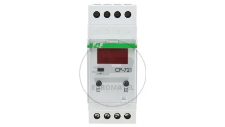 Przekaźnik kontroli napięcia 1-fazowy programowalny 1Z 16A 150-450V AC wyświetlacz LED CP-721