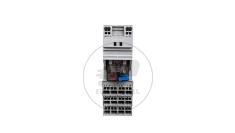 Przekaźnik przemysłowy 4P 5A 24V DC na podstawce AgCe 858-304