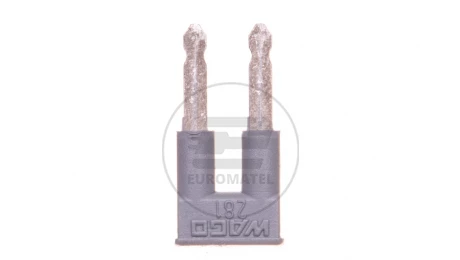Mostek grzebieniowy 2-torowy IN = IN złączki szary 281-482 /25szt./
