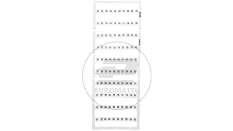 Oznaczniki Mini-WSB 10x 201-300 biały 248-510