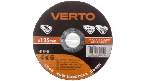 Tarcza tnąca do metalu 125 x 1.0 x 22.2 mm 61H405
