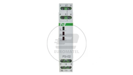 Przetwornik sygnału CIĄGŁY-IMPULS 24V AC/DC 2Z 8A PSI-02-24V