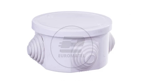 Fast-Box Puszka natynkowa hermetyczna pojedyncza 65x35mm IP44 biała 0240-00