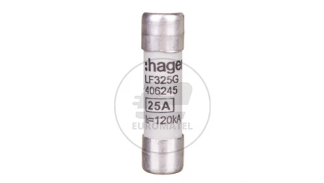 Wkładka bezpiecznikowa BiWtz cylindryczna 10x38mm 25A gG 400V AC LF325G