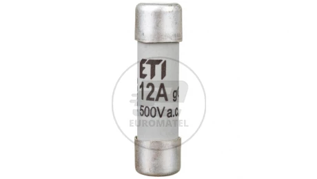 Wkładka bezpiecznikowa cylindryczna 10x38mm 12A gG 500V CH10 002620008