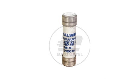 Wkładka bezpiecznikowa cylindryczna 14x51mm 25A aR 690V CH14UQ 002635013