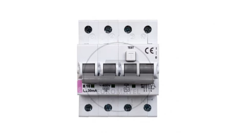 Wyłącznik różnicowo-nadprądowy 4P 16A B 0,03A typ AC KZS-4M 002174004