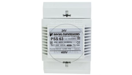 Transformator 1-fazowy modułowy PSS 63VA 400/24V 16024-9972