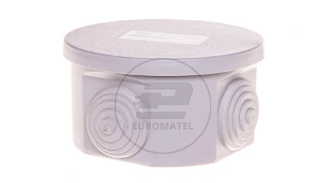 Puszka n/t hermetyczna pusta 65x35mm IP44 szara PO-65 31.1